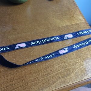 Vineyard Vines Lanyard w/ 3 Stickers & Box
